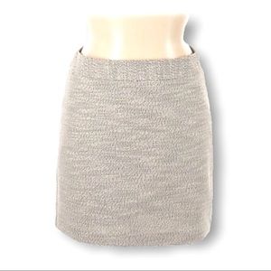 LOFT Knit Skirt - Cream/Beige - 14P